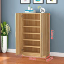 Simple Large Capacity Solid Wood Shoe Storage Multi-functional Hall Cabinet