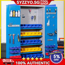 Syezyo Tool Box Trolley Cart Tool Thickened Iron Storage Cabinet for Heavy Workshop Auto Repair