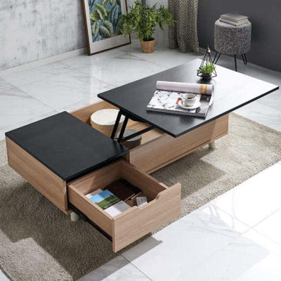 Multi-functional Coffee Table Lifting Dining Coffee Modern Simple Tea Table Small Apartment