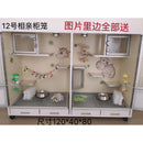 2021 Cat wood solid Cage Chinchilla ecological board pet air conditioning villa blind date cabinet