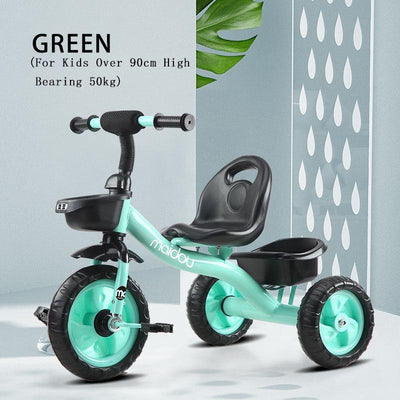 BabyDairy Tricycle 1-5 Years Old Multifunction Children Tricycle Baby Bicycle With Anti-slip Wheels