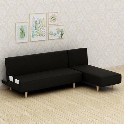 Fabric Living Room Small Family-sized Double Bedroom Folding Sofa Bed Dual Multi-functional Single