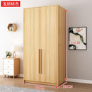 Modern Minimalist Wardrobe Wooden Wardrobe Home Bedroom Sliding Door Cabinet With Top Cabinet 2/3/4