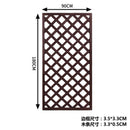 Garden Fence Anticorrosive Wood Fence Outdoor Garden Fence Climbing Flower Rack