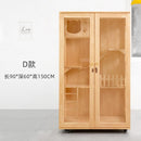 Solid wood cat cage luxury cat villa wooden cage cat cabinet home indoor cat cage double-decker cat