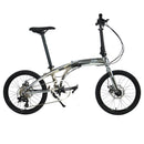 Kosda Ksd-8 Foldable Bicycle 20 Inch 8 Speed Folding Bike Aluminum Alloy Double Disc Brake Bike