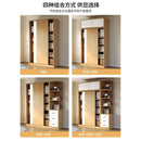 Zxd Integrated Wardrobe Sliding Door Household Bedroom Modern Simple Locker Solid Wood Storage