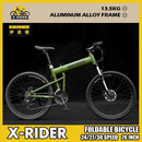 Germany Eroade Foldable Mountain Bicycle Folding Mountain Bike 26 Inch 24/27/30 Speed Full Aluminum