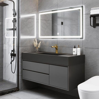 Bathroom Cabinet Basin Combination Cabinet Modern Simple Light Luxury Bathroom Cabinet Toilet