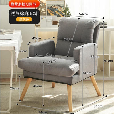 Lazy Sofa Multifunctional Foldable Back Chair Recliner