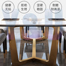 Light Luxury Telescopic Slate Dining Table Simple With Induction Cooker Dining Table And Chair