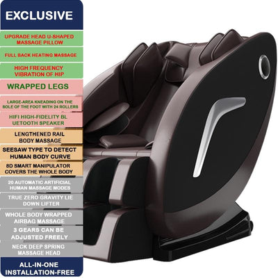 Mingrentang English remote control Massage Chair Domestic Electric Space Capsule Sofa