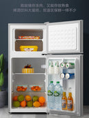 Small Refrigerator Home Double Door 112 Litres Small Energy-saving Power-saving Dormitory