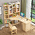 IN STOCK Solid Wood Bookshelf Combination Corner Children's Learning Home Student Computer Desktop