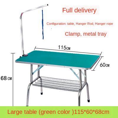 Pet Grooming Table Dog Bath Blowing Cat Hair Cutting Folding Portable Table Hanger Bracket Sling