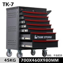 AUSITUR Tankstorm Tool Cart Multifunctional Mobile Maintenance Cart Drawer Combination Toolbox