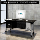 Boss desk single large class director tempered glass computer manager modern minimalist book table