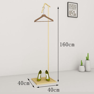 Economical Landing Modern Iron Rack Simple Men's And Women's Display Children's Clothing Shelf