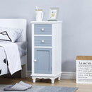 Seamless Solid Wood Storage Bedroom Simple Bedside Table Ultra Narrow-band Door Chest of Drawers