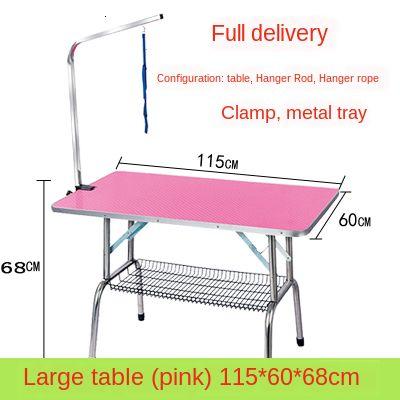 Pet Grooming Table Dog Bath Blowing Cat Hair Cutting Folding Portable Table Hanger Bracket Sling