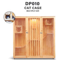 Cat Cage Villa Double-decker Three-story Display Cabinet Solid Wood Pet House