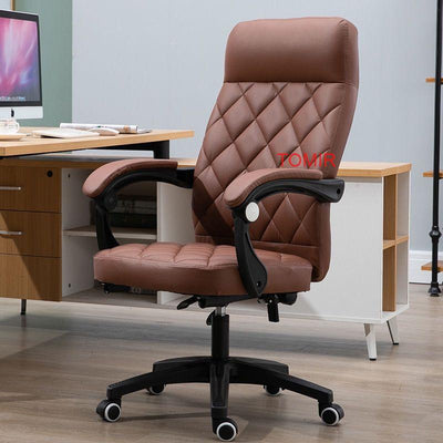 Computer Chair Office Chair Leather Seat Lifting Swivel Massage Chair